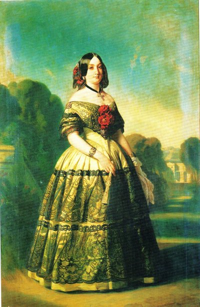 インファンタルイサフェルナンダデボルボン 作： Franz Xaver Winterhalter